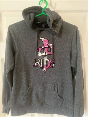 Red Dragon Women's Gray Pullover Hoodie